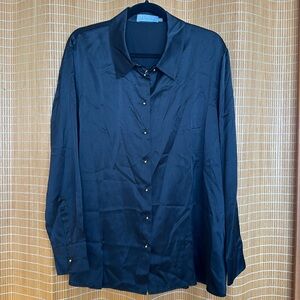 NWT Ravella Milano 100% Silk Shirt